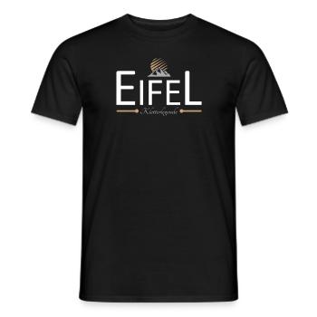 Eifel Klettern - Männer T-Shirt - Schwarz - Vorne - AI Model Male 178 light (178cm)