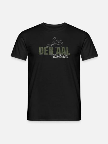Der Aal Flüsterer - Männer T-Shirt - Schwarz