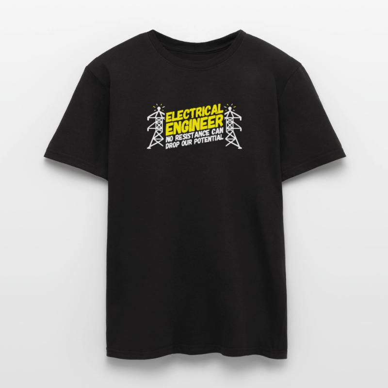 ELECTRICAL ENGINEER: Electrical Engineer Potential Men’s T-shirt