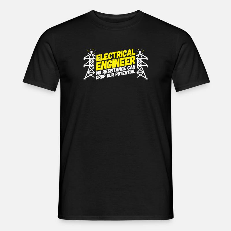 ELECTRICAL ENGINEER: Electrical Engineer Potential Men’s T-shirt