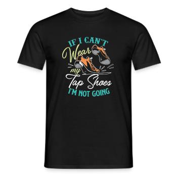 STEPPTANZ STEPPTANZLEHRER Geschenkidee - Männer T-Shirt - Schwarz - Vorne - AI Model Male 178 light (178cm)