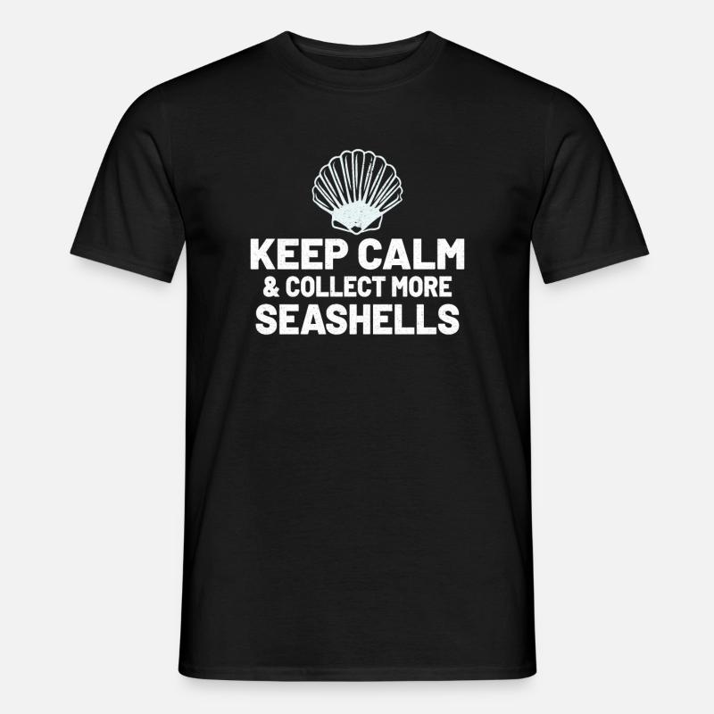 Shell Collecting Shell Collector Gift Idea - Männer T-Shirt - Schwarz