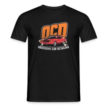 Mobile Auto Detailing Auto Detailing Car Detailer - Men's T-Shirt - black - Front - AI Model Male 178 light (178cm)