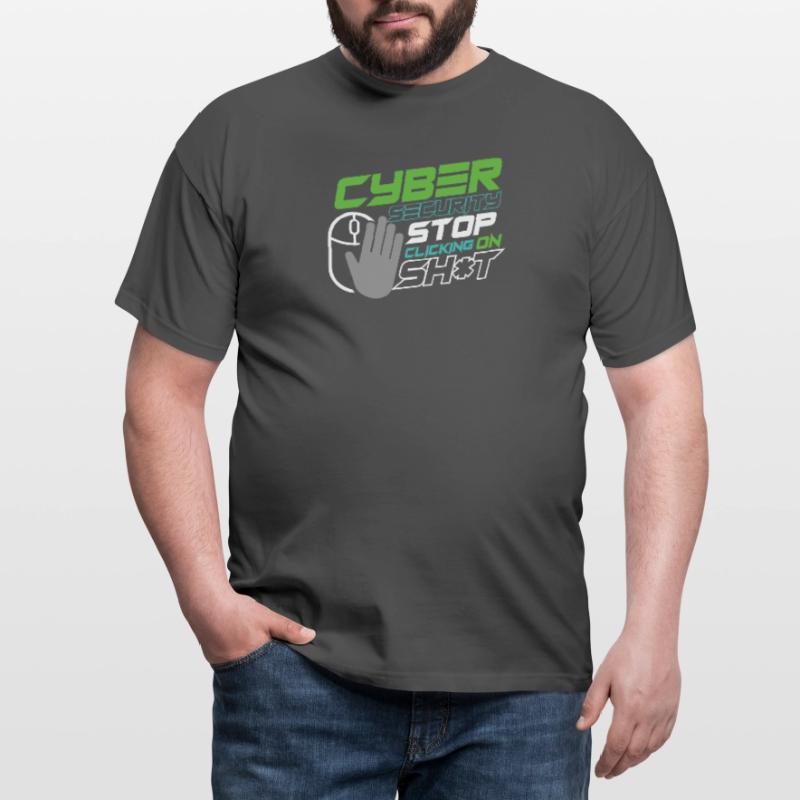 Cyber Security Specialist Spam Web Links Engineer Men's T-Shirt