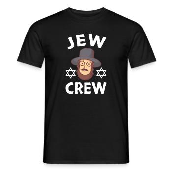 Jew Jewish Israelite Culture Israel Jewish Roots - Men's T-Shirt - black - Front - AI Model Male 178 light (178cm)