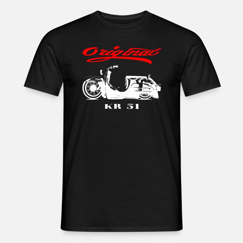 Simson Schwalbe CYCLOmoteur RDA - T-shirt homme - noir