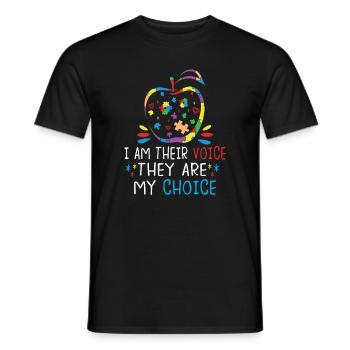 Sonderschullehrer Sped Teacher Inclusion - Männer T-Shirt - Schwarz - Vorne - AI Model Male 178 light (178cm)