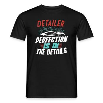 Mobile Car Reconditioning Car Reconditioning - Men's T-Shirt - black - Front - AI Model Male 178 light (178cm)