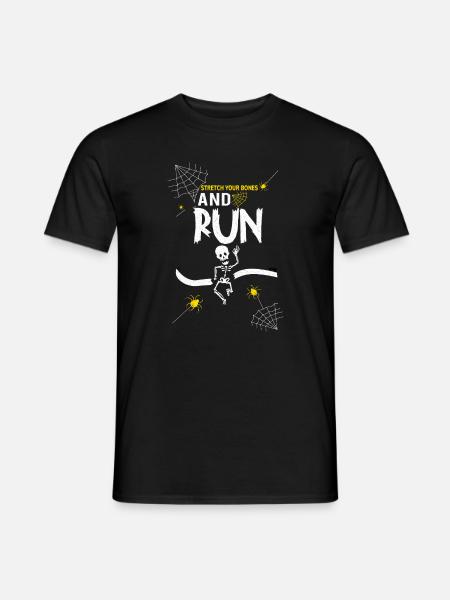 Lekkoatletyka Lekkoatletyka Runner Run Prezent - T-shirt męski - czarny