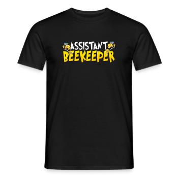 Honey Bee Beekeeping Beekeeper Honeybee Beekeeping - Männer T-Shirt - Schwarz - Vorne - AI Model Male 178 light (178cm)