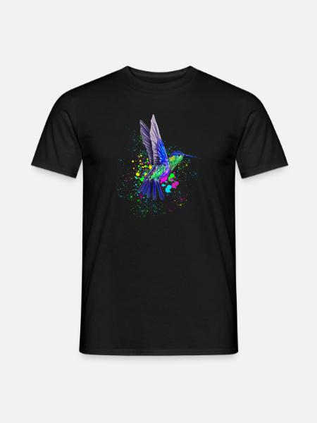 Kolibri Kolibris Vogel Hummingbird Tier - Männer T-Shirt - Schwarz