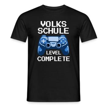 Hasta La Vista Volksschule - Männer T-Shirt - Schwarz - Vorne - AI Model Male 178 light (178cm)