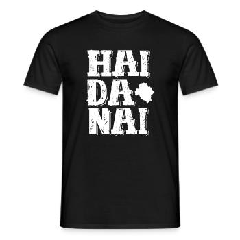 Schwäbisch Haidanai Swabia terms gift - Men's T-Shirt - black - Front - AI Model Male 178 light (178cm)