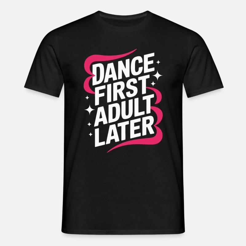Dansende dansere danser - T-shirt til herrer - sort