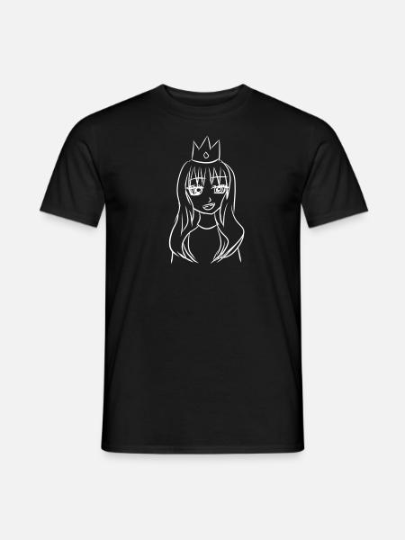 symbole de la reine - T-shirt homme - noir