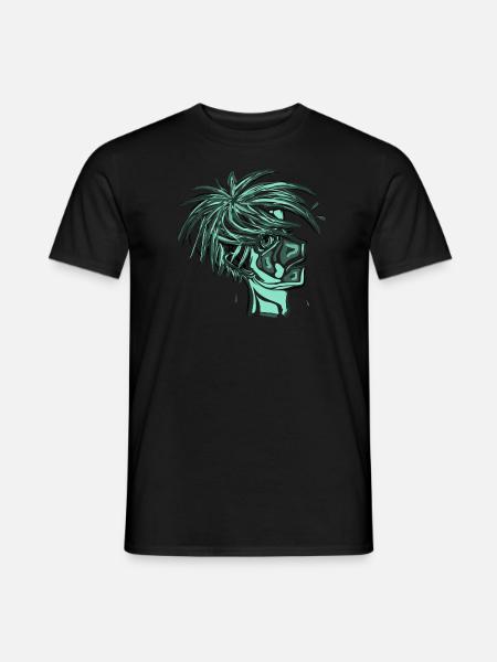 Manga Boy - Men's T-Shirt - black