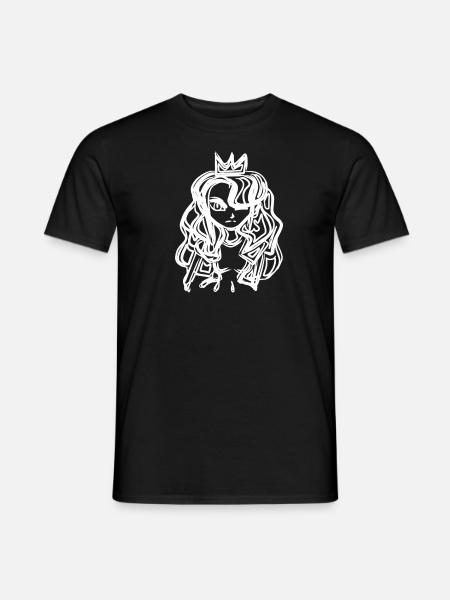 Symbole de princesse - T-shirt homme - noir