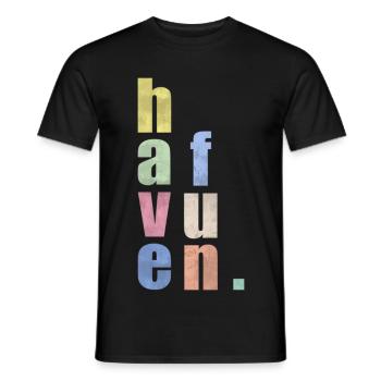 Have fun. - Men's T-Shirt - black - Front - AI Model Male 178 light (178cm)