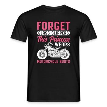 Forgetfuls' High Hells This Princess Wears Depth - Men's T-Shirt - black - Front - AI Model Male 178 light (178cm)