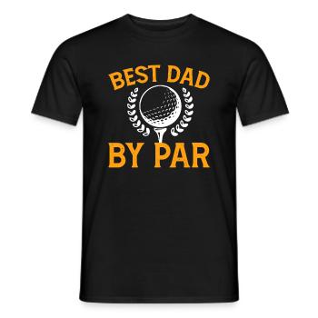 Bester Vater Von Par - Golf - Männer T-Shirt - Schwarz - Vorne - AI Model Male 178 light (178cm)