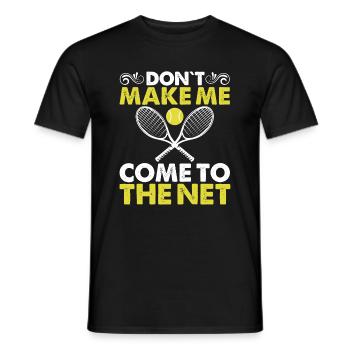 Don't force me to go online - Men's T-Shirt - black - Front - AI Model Male 178 light (178cm)