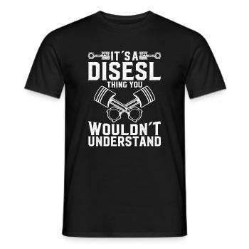C’est une chose que vous ne comprenez pas - T-shirt homme - noir - Devant - AI Model Male 178 light (178cm)