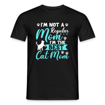 Ich Bin Keine Normale Mutter Ich Bin Die Beste - Männer T-Shirt - Schwarz - Vorne - AI Model Male 178 light (178cm)