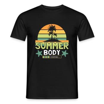 Summer Body Loads... - Men's T-Shirt - black - Front - AI Model Male 178 light (178cm)
