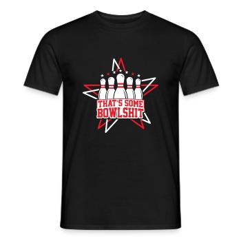 Quel bol - T-shirt homme - noir - Devant - AI Model Male 178 light (178cm)
