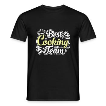 Bestes Kochteam - Männer T-Shirt - Schwarz - Vorne - AI Model Male 178 light (178cm)