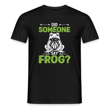 Wenn Dein Frosch Perfekt Ist Wer Braucht Prinzen - Männer T-Shirt - Schwarz - Vorne - AI Model Male 178 light (178cm)