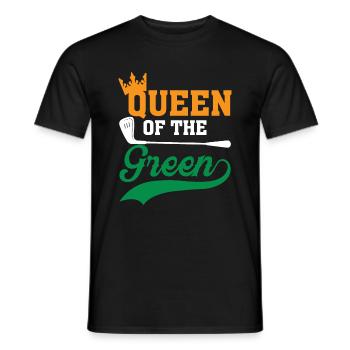 Königin Des Grüns - Männer T-Shirt - Schwarz - Vorne - AI Model Male 178 light (178cm)