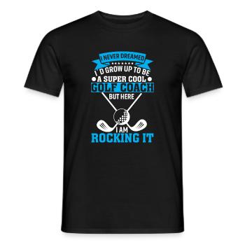 Ich Hätte Mir Nie Träumen Lassen Das Ich Mal Ein - Männer T-Shirt - Schwarz - Vorne - AI Model Male 178 light (178cm)