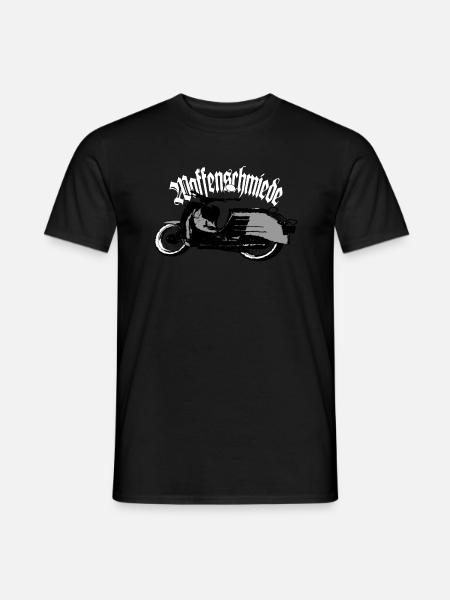 Simson Schwalbe Moped DDR Moped - Männer T-Shirt - Schwarz