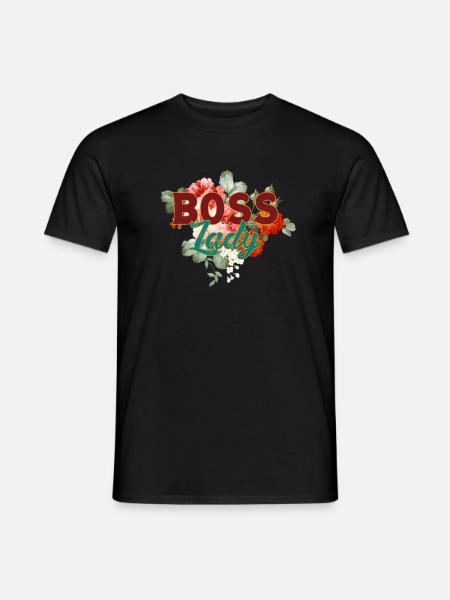 Boss Lady - Men's T-Shirt - black