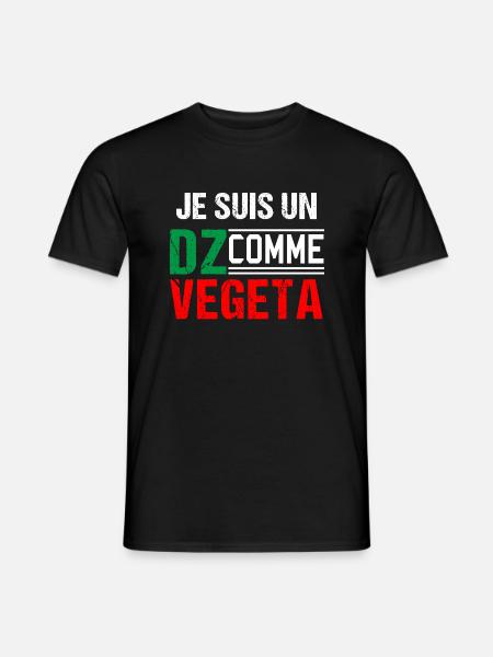 Algérie, DZ, je suis un dz, idée cadeau maghreb - T-shirt homme - noir