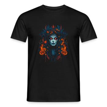 Reine des vampires gothiques - T-shirt homme - noir - Devant - AI Model Male 178 light (178cm)