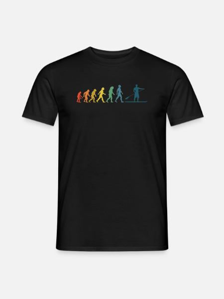 Stand up Paddle Evolution - Männer T-Shirt - Schwarz