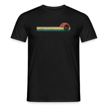 Archery Retro Archer Gift Idea - Men's T-Shirt - black - Front - AI Model Male 178 light (178cm)