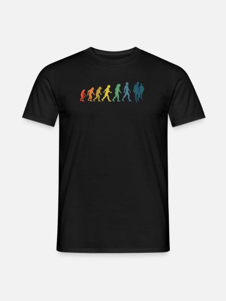 Lgbtq Rainbow Flag Gay Evolution Queer - T-shirt homme - noir