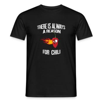 Grund Chili immer Habanero Geschenk Geschenkidee - Männer T-Shirt - Schwarz - Vorne - AI Model Male 178 light (178cm)