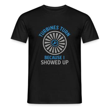 Aviation Mechanic Faa Humor Aircraft Technician - Männer T-Shirt - Schwarz - Vorne - AI Model Male 178 light (178cm)