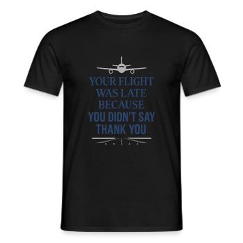 Mécanicien d’aviation Faa Humour Technicien d’aéronefs - T-shirt homme - noir - Devant - AI Model Male 178 light (178cm)