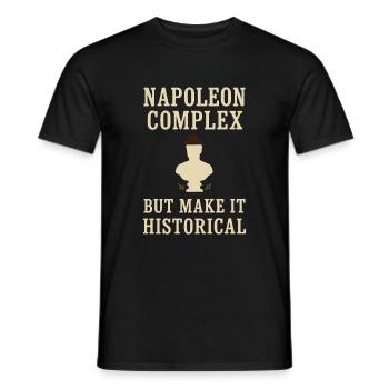History Historian Humor Weird History History Nerd - Men's T-Shirt - black - Front - AI Model Male 178 light (178cm)