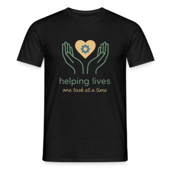 ergothérapeute ot Gift Healthcare Reha - T-shirt homme - noir - Devant - AI Model Male 178 light (178cm)