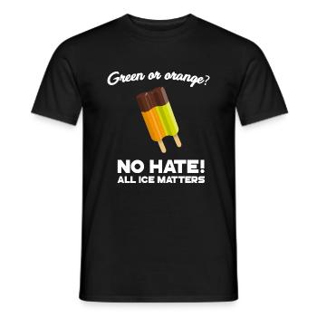 Twinni - Männer T-Shirt - Schwarz - Vorne - AI Model Male 178 light (178cm)