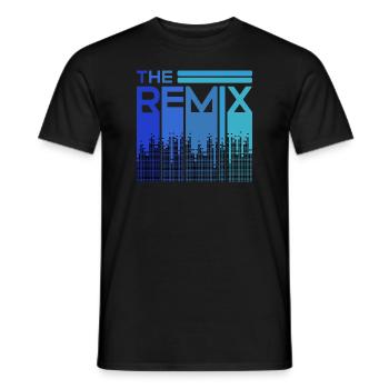 The Remix Partnerlook Papa fils fille Original - T-shirt homme - noir - Devant - AI Model Male 178 light (178cm)