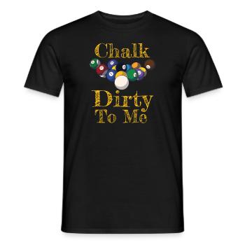 Pool Player Billiards Lover Cue Sports - Männer T-Shirt - Schwarz - Vorne - AI Model Male 178 light (178cm)