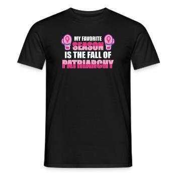 Feminism Empowerment Pro-choice Pro Abortion - Men's T-Shirt - black - Front - AI Model Male 178 light (178cm)