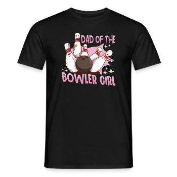 Drôle bowling Team Bowler Strike Idée cadeau - T-shirt homme - noir - Devant - AI Model Male 178 light (178cm)